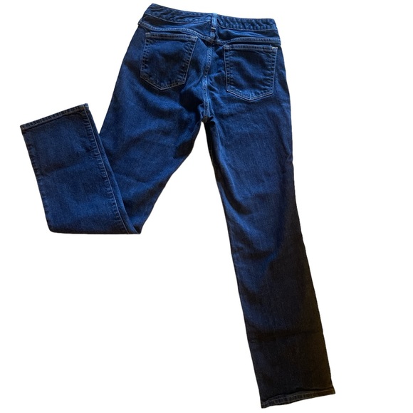 Eddie Bauer Sz:8 Curvey Slim Straight Blue Jeans - Picture 7 of 13